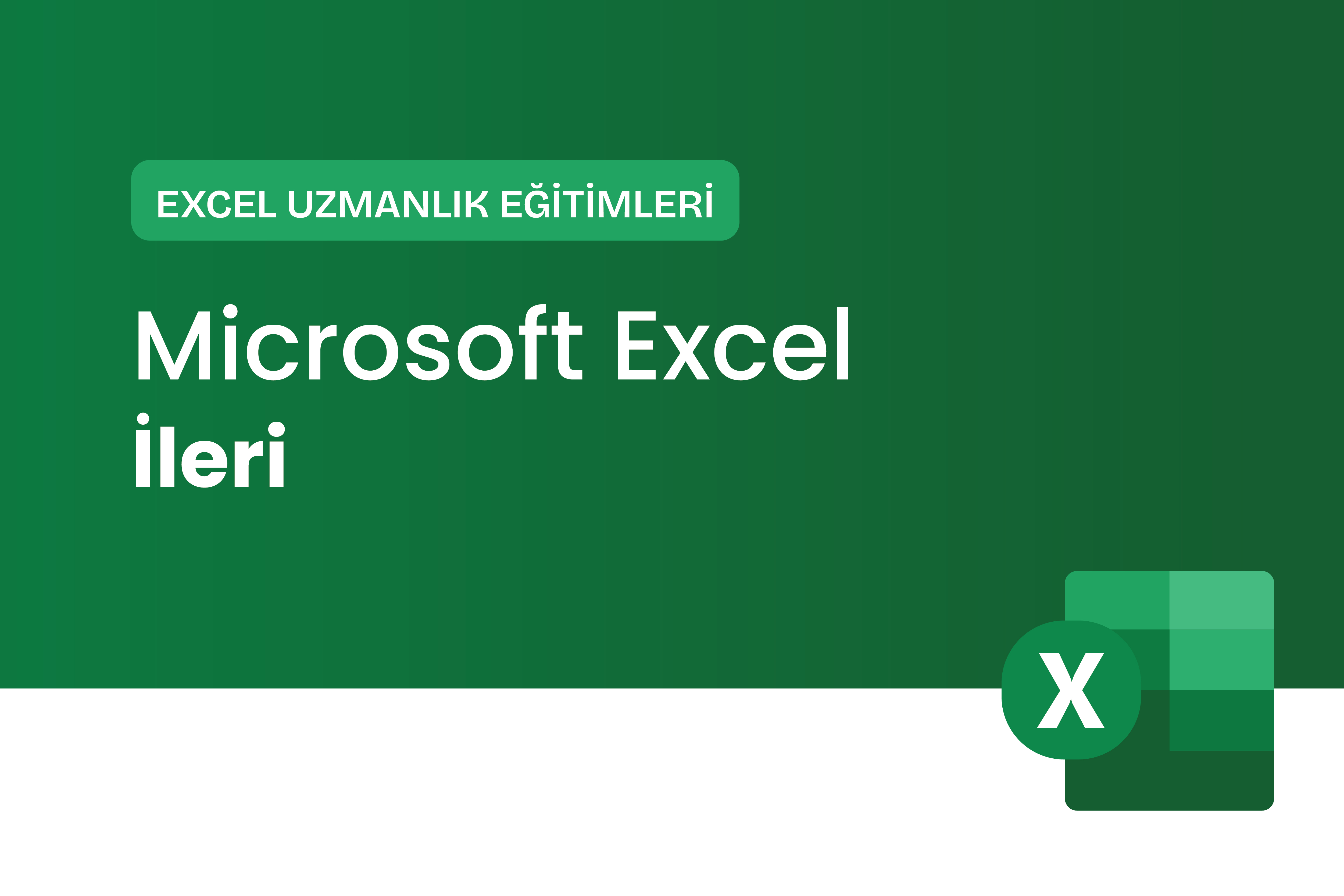 Microsoft Excel İleri Seviye Eğitimi	