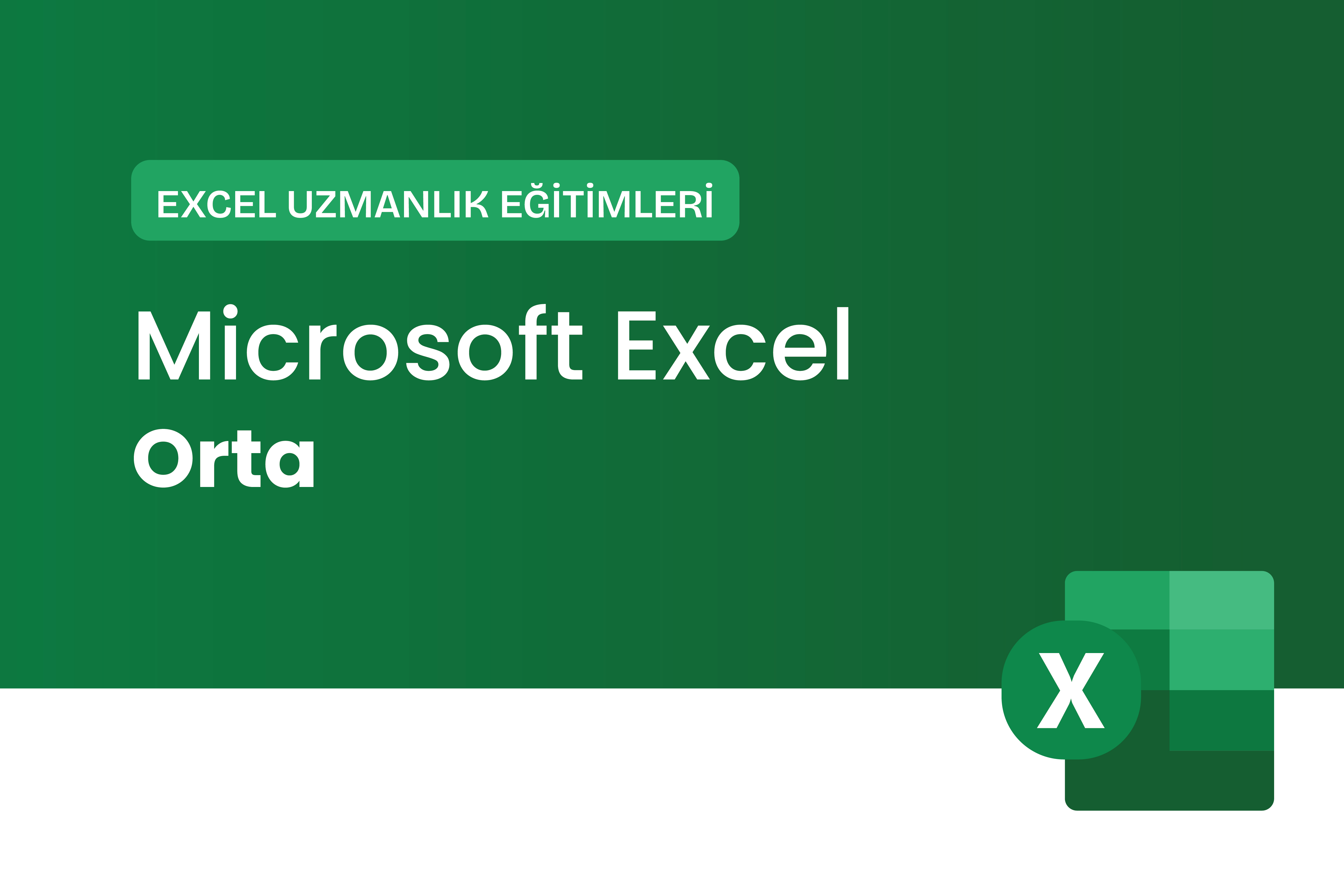 Microsoft Excel Orta Seviye Eğitimi