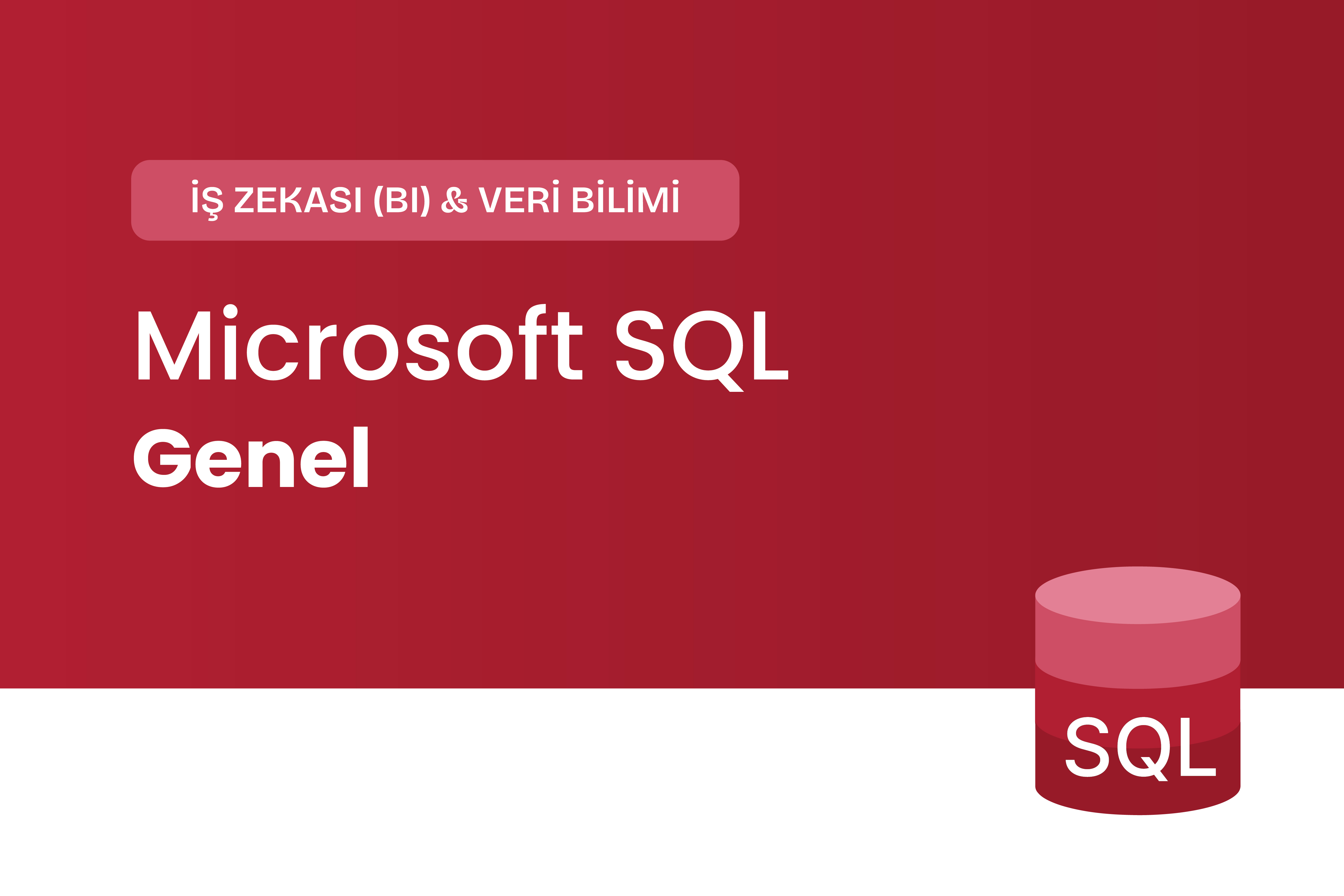 SQL Sorgulama Genel Eğitim