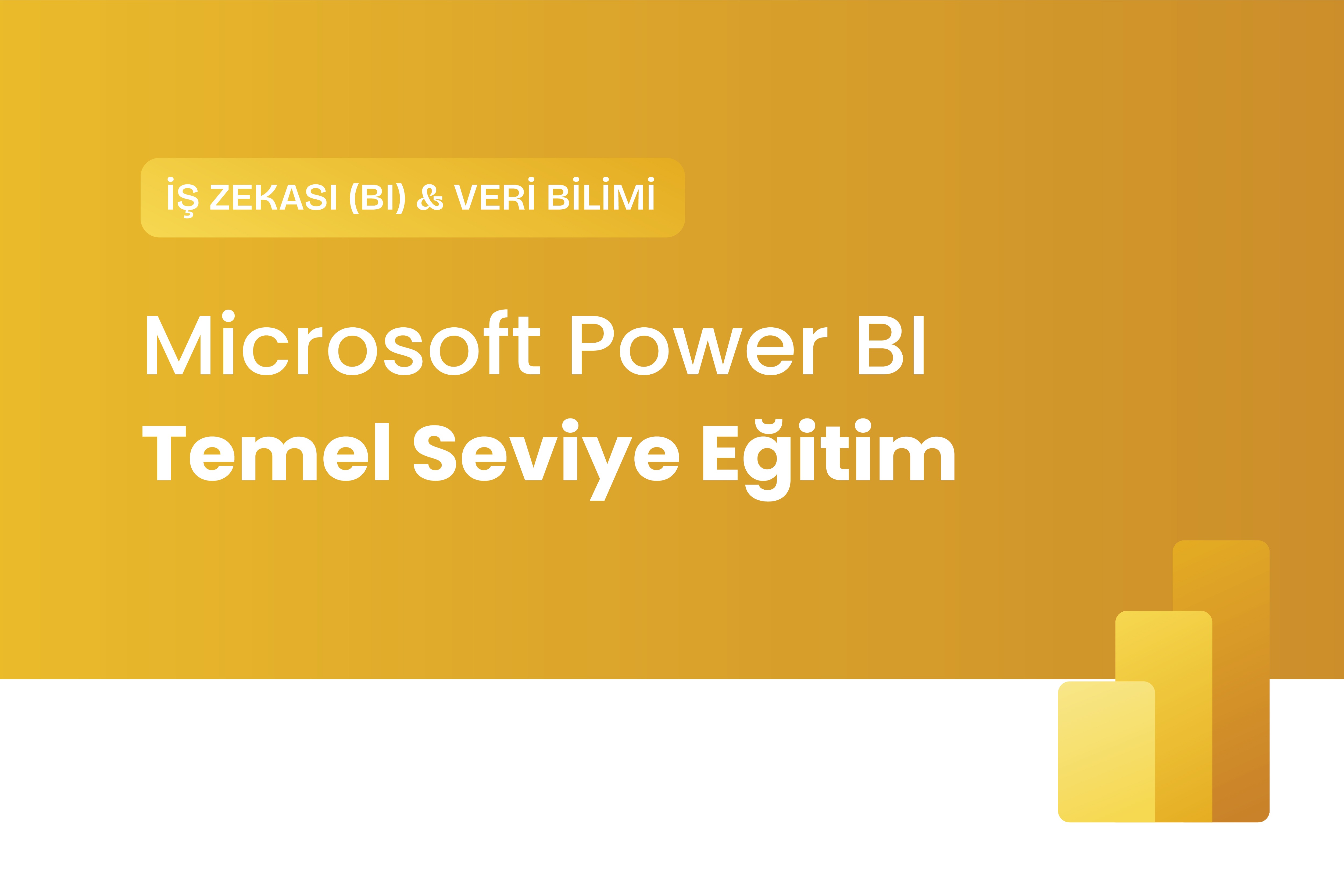 Microsoft Power BI Temel Eğitimi